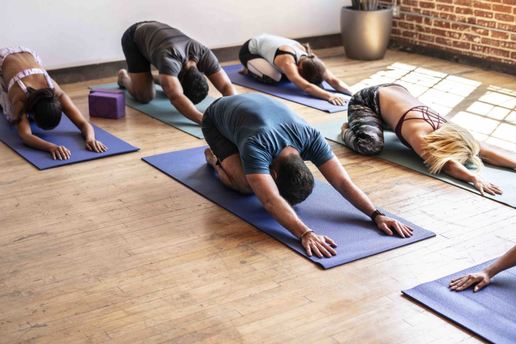 Yoga class